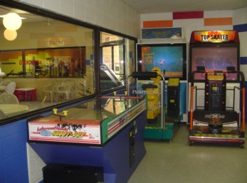 Game room in Resort Center