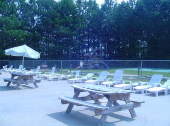 Outdoor Area near Pool and Tennis Courts