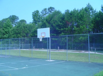 Basketball Court in Recreation Center